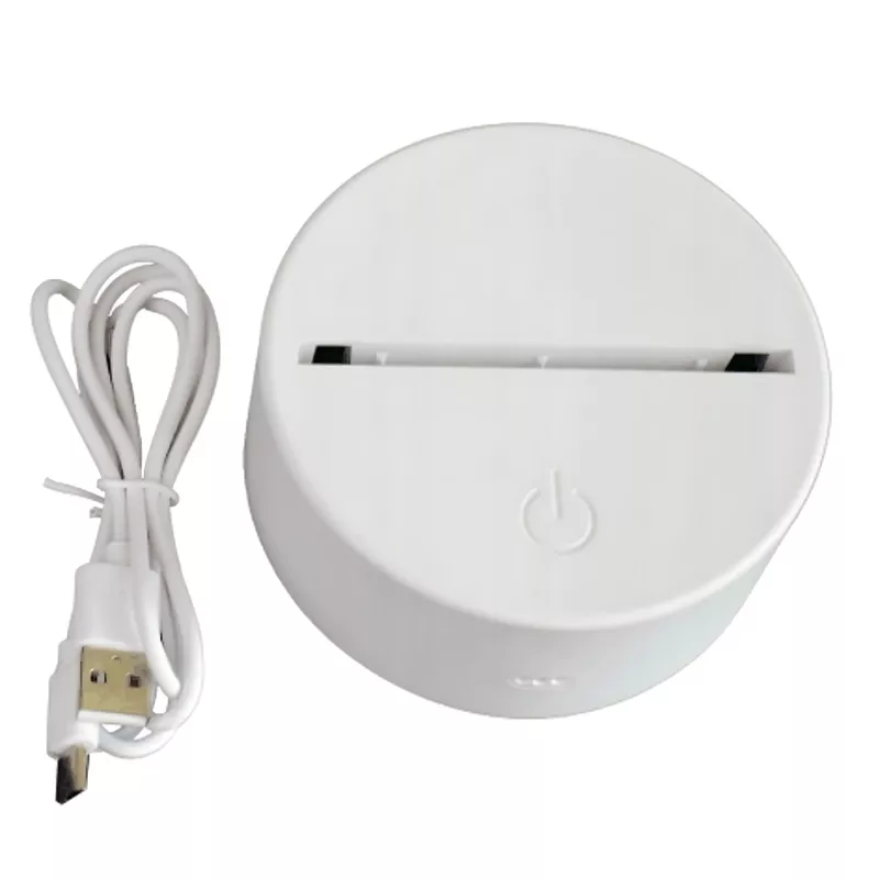 Naktslampa Extralink HOME 3D sirds optiskās ilūzijas naktslampa USB