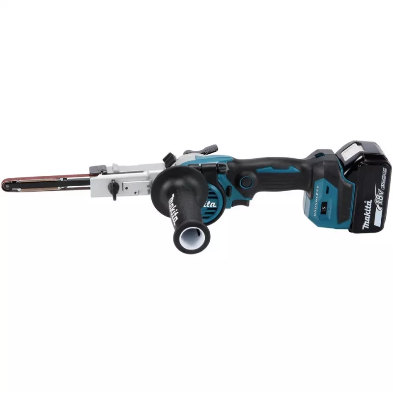 Makita DBS180Z portatīvā slīpmašīna Detalizētā slīpmašīna Melna, Zila