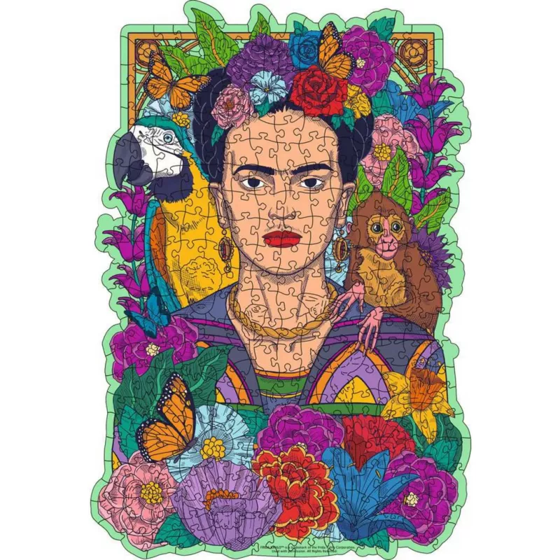 Ravensburger Frida Kahlo — 300 gabalu koka puzle