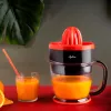 Elektriskā citrusaugļu prese JATA JEEX1422 1,2 L 40 W melna sarkana caurspīdīga