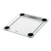 Elektroniskie personālie svari CLATRONIC PW 3368 — maks. 150 kg, precizitāte 100 g, stikla platforma