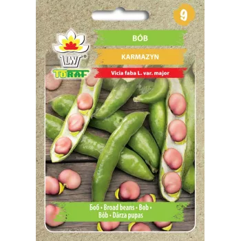 Crimson Bean Toraf dārzeņu sēklas, 30 g iepakojums
