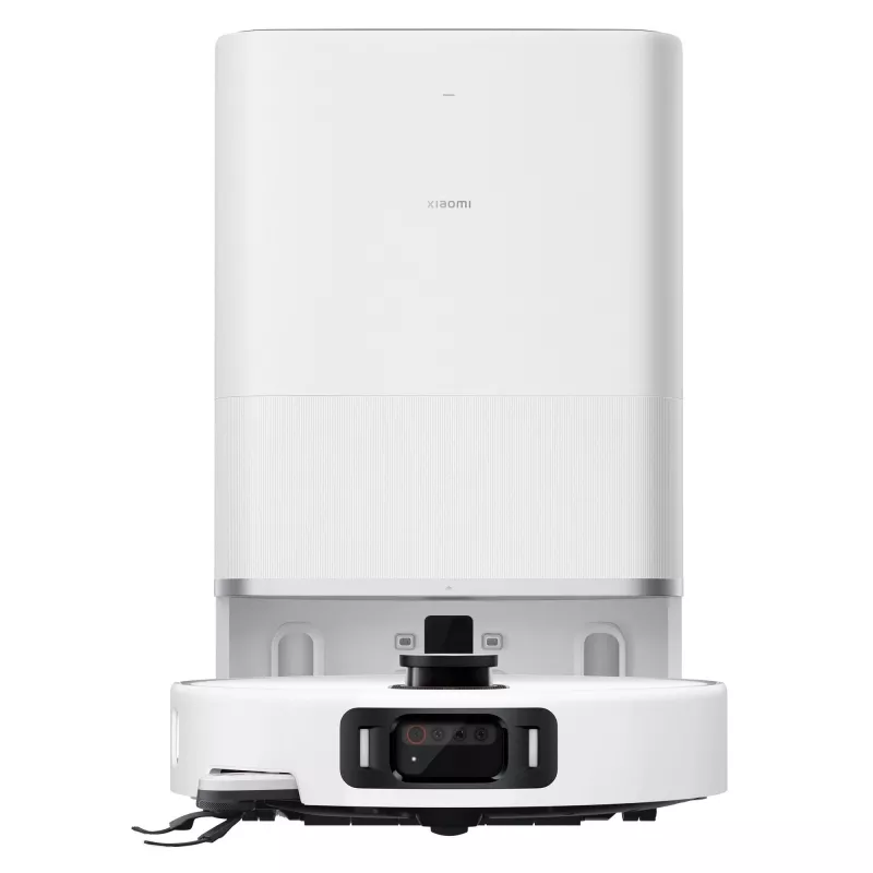 Robot putekļsūcējs Xiaomi 5 Pro ar D-ToF lidaru, 5200 mAh akumulatoru, 140 min darbības laiku, 0,29 L putekļu maisiņu