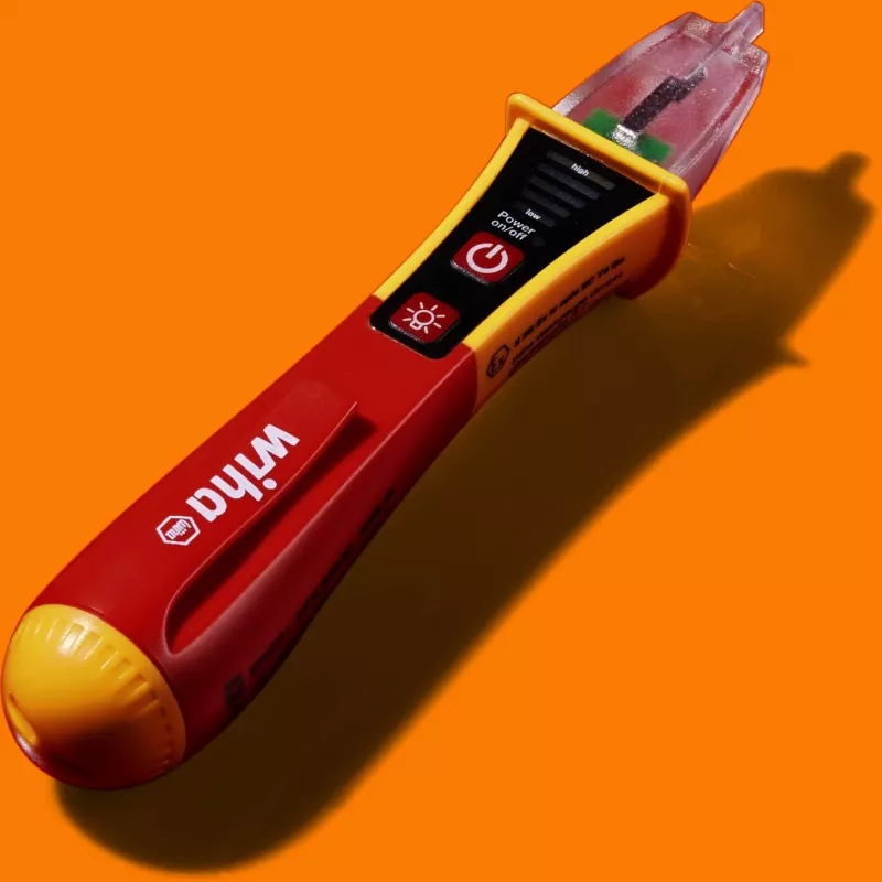 Bezkontakta sprieguma testeris Wiha SB2551301 ar LED indikatoru, pildspalvas stila detektors