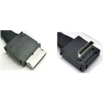 Intel OCuLink kabeļu komplekts AXXCBL600CVCR - iekšējais SAS kabelis - 4i MiniLink SAS (SFF-8611) (M) taisns uz 4i MiniLink SAS (SFF-8611) (M) taisnleņķa - 60 cm