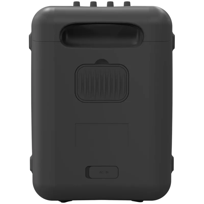 Ballīšu skaļrunis KLIPSCH Vegas — vadu un bezvadu, zemfrekvences skaļrunis 13,3 cm, 49–20000 Hz, 95 dB, darbināms ar baterijām, melns