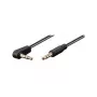 Microconnect AUDLL1A audio kabelis 1 m 3,5 mm Melns