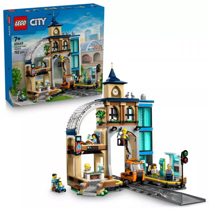 LEGO CITY 60469 Centrālā dzelzceļa stacija