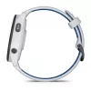 GARMIN Forerunner 265 viedpulkstenis — 46 mm GFRP korpuss, AMOLED 1,3 collas, GPS/GLONASS/Galileo, 15 dienu akumulators, 5 ATM, silikona siksniņa
