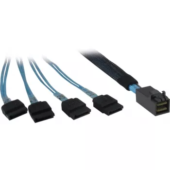 Kabelis SFF 8643/4x SATA Inter-Tech 0,5m