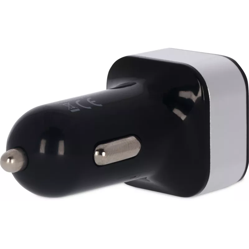 Automašīnas lādētājs TECHNISAT CARCHARGER DUAL USB CE — divi USB porti transportlīdzekļa barošanai