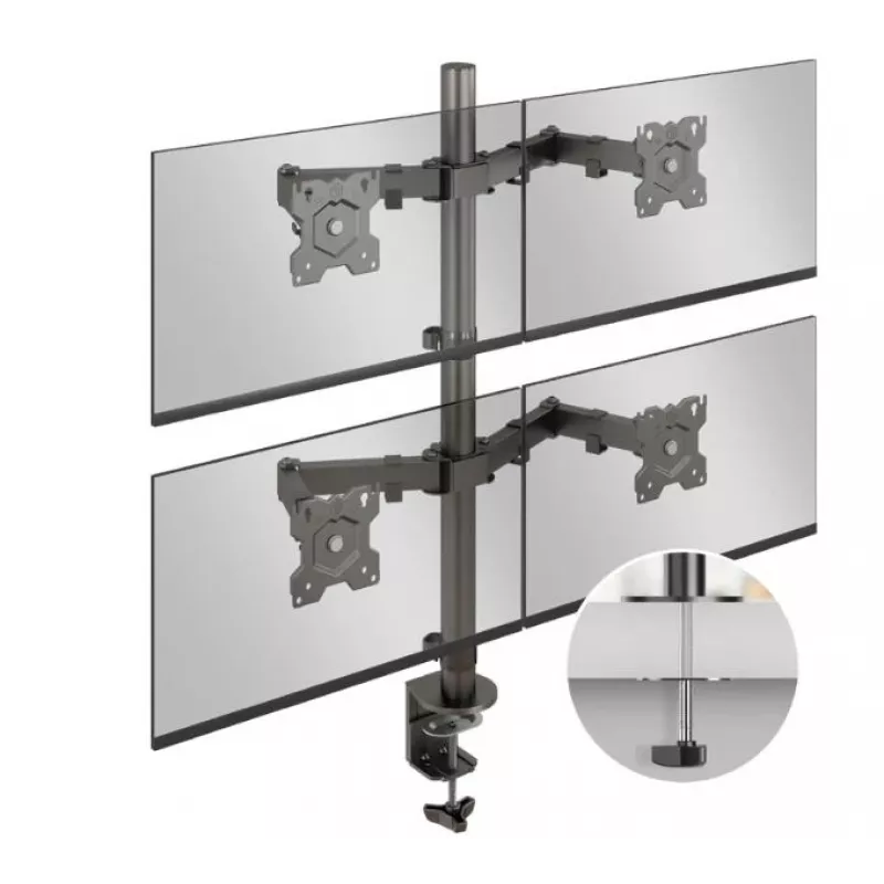 Monitora piederums Galda STIPRINĀJUMS/13-32 melns D421E-B Onkron