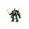 LEGO NINJAGO komplekts 71845 Lloyd’s Jet Mech — 1112 detaļas, 5 minifigūras, kustīgi spārni, augstums 240 mm