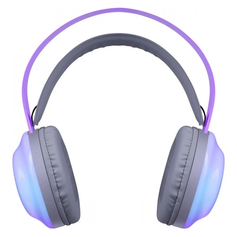 Bezvadu galvas siksnas austiņas DEFENDER Freemotion B651 — binaurālas, slēgtā akustiskā sistēma, 20–20000 Hz, 105 dB, USB-C, AUX