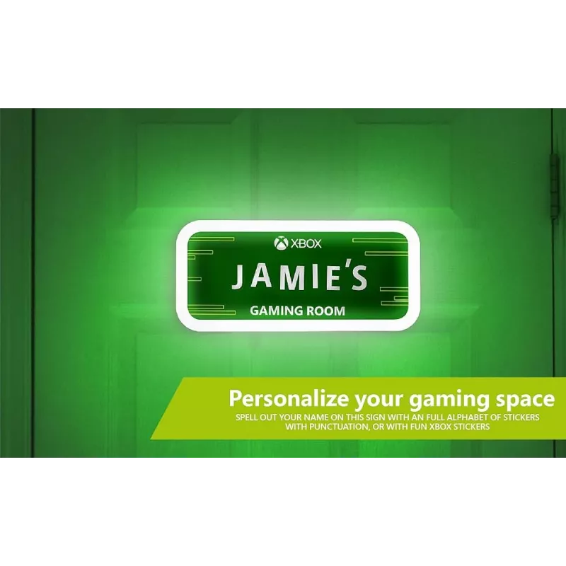 Galda lampa Paladone Light up Room Sign PP11615XBV2 Xbox dizainā