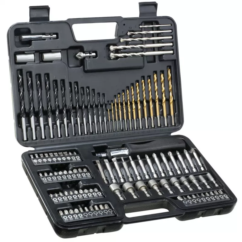 Urbju komplekts DeWALT DT0109-QZ — 109 gab. mūrim, metālam un kokam ar pārnēsājamu futrāli