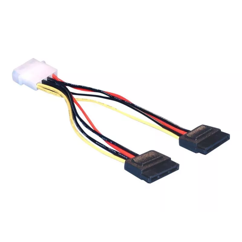 Strāvas kabelis SATA HDD 2x DeLOCK 60102 0,112 m