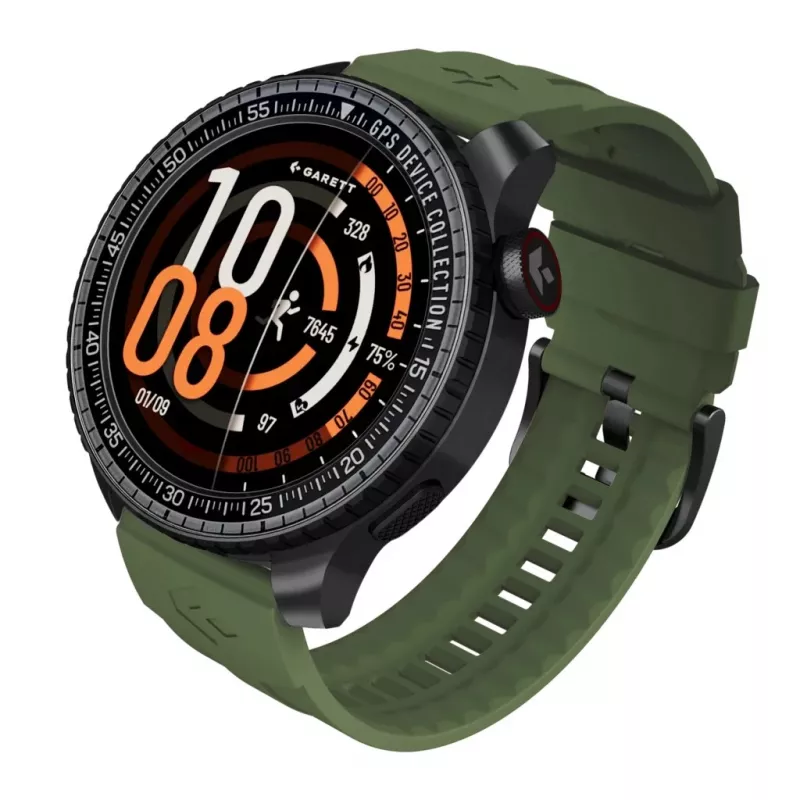 Viedpulkstenis Garett Compass GPS melns — Garett Compass GPS viedpulkstenis, melns