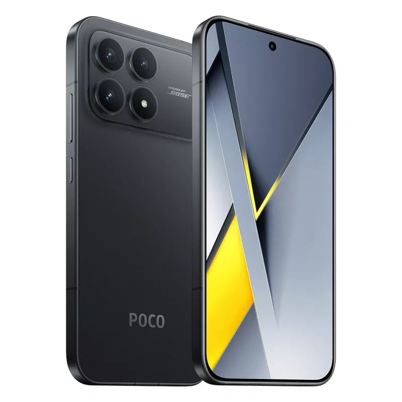 POCO F8 Pro 5G Dual SIM viedtālrunis, 12 GB RAM, 256 GB, melns (MZB0M3ZEU)