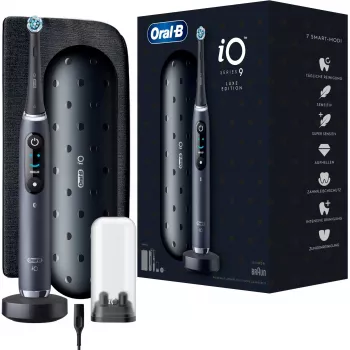Oral-B iO Series 9 Luxe Edition Melns Onyx zobu birste