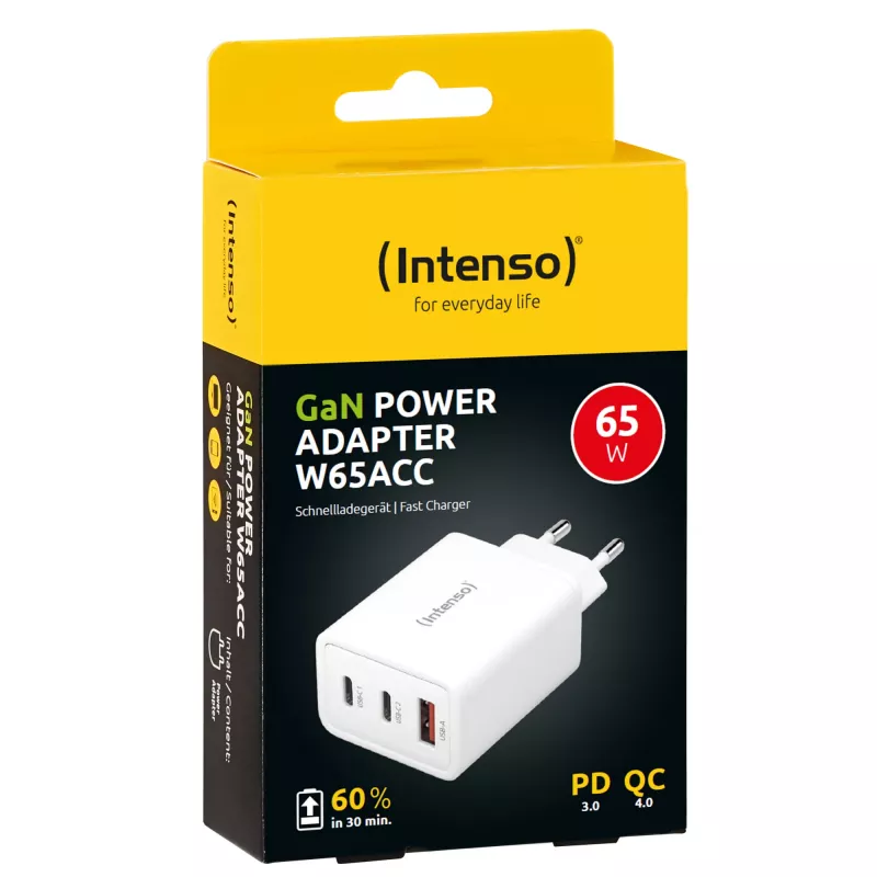 Strāvas adapteris 1XUSB-A/2XUSB-C/7806512 Intenso