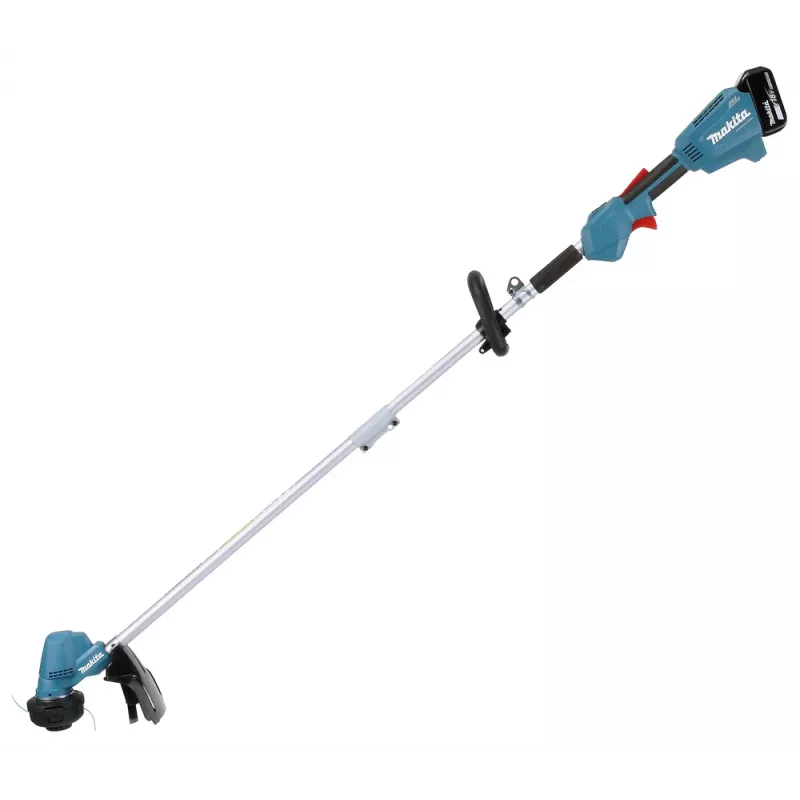 Makita DUR192LRT1, zāles trimmeris, J-veida rokturis, 6000 apgr./min, melns, tirkīza, 30 cm, 87,8 dB