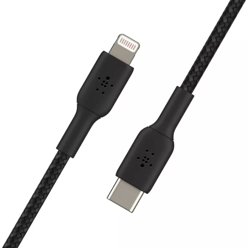 Lightning kabelis Belkin CAA004BT1MBK 1m melns