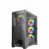 Gembird CCC-FC-900ARGB Gaming datora korpuss Fornax 900, ATX, melns