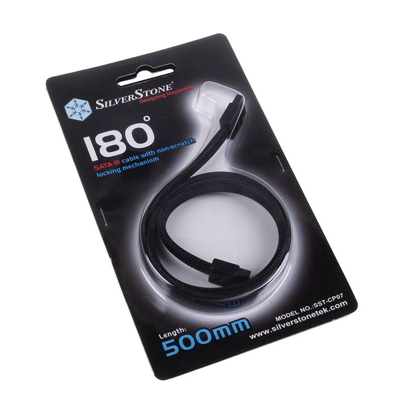 SilverStone CP07 - SATA kabelis - Serial ATA 150/300/600 - SATA (W)