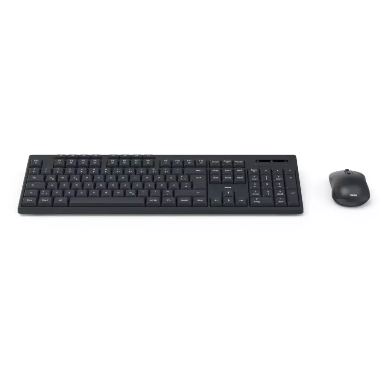 Bezvadu tastatūras un peles komplekts WKM-200 melns