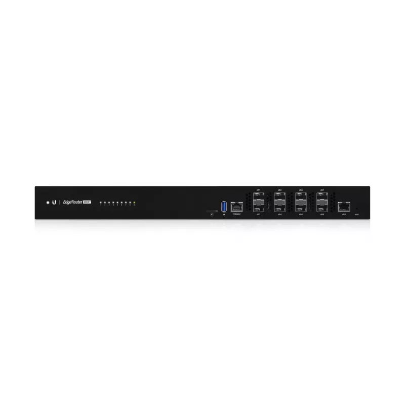 Ubiquiti EdgeRouter ER-8-XG Pārvaldīts L3 1U Melns