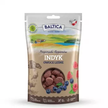 BALTICA regional treats Turkey with forest fruits - suņu kārums - 100g