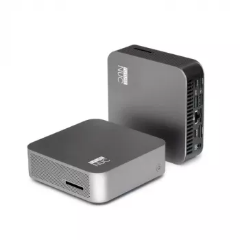 Mini PC FutureNUC Lux NUC 14U9HL-W11P-1T — Intel Core Ultra 9 185H 3,8/5,1 GHz, 32 GB DDR5, 4 TB SSD, Windows 11 Pro, Intel Iris Xe, Pelēks metālisks