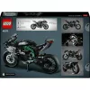 LEGO Technic motocikla modelis Kawasaki Ninja H2R 42170 — 1:1 mēroga replika, 643 detaļas, instrukciju lapa, no 10 gadiem