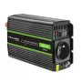 Qoltec Monolith strāvas adapteris Auto 600 W Melns