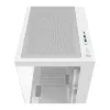 PC Midi Tower korpuss DeepCool CG380 3F WH — Balts, 235×437×451 mm, atbalsta 2,5 collu/3,5 collu, apakšā novietots barošanas bloks, 3x 120 mm ventilatori iekļauti