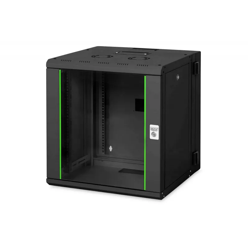Wall mounted rack Digitus DN-19 12-U-3-SW
