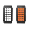 Logilink - Saules enerģijas banka - lukturis - Li-Pol - 10000 mAh - 18 W - 3 A - PD 2.0, QC 3.0, Īpaši ātra uzlāde - 2 izejas porti (USB Type A, 24 kontaktu USB-C) - ar kabeli: USB (PA027