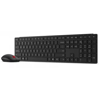 Bezvadu komplekts tastatūra un pele Lenovo 6000 — vairāku režīmu savienojamība, ziemeļvalstu izkārtojums