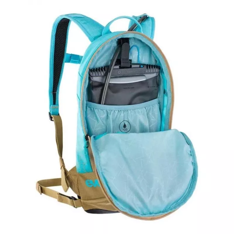 Sporta mugursoma EVOC Joyride 4 Blue Gold 5L 2L Hydration