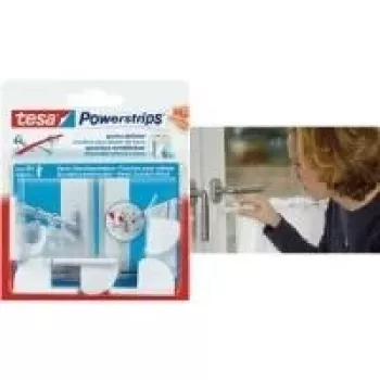 Līmējošie sienas āķīši Tesa Powerstrips 58047, brūni, iepakojumā 4 gab.