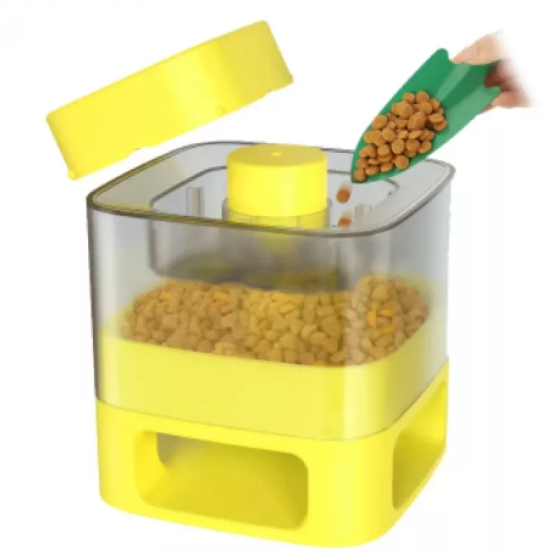 Doggy Village MT7130Y Pet Auto-Buffet dzeltens