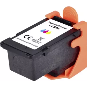 Renkforce tintes nomaiņa saderīgam Canon CL-546 komplektam ciāna, fuksīna, dzeltena RF-I-C-CL546CMY RF-5718870 (RF-5718870)