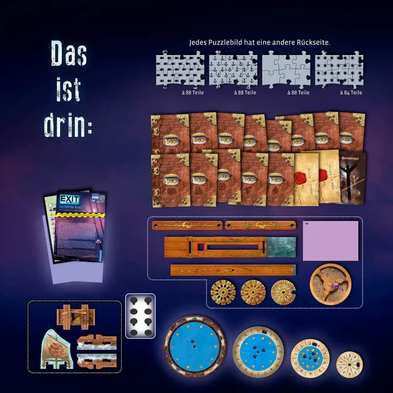 Kosmos EXIT-Das Spiel puzle 14 gab.