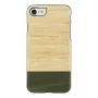 Telefona maciņš man and wood iPhone 7/8 — bambusa meža melns