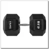 HMS Fitness HEX PRO 47.5 fiksēta svara hantele 47.5 kg 1 gab.