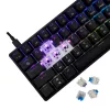 Mehāniskā tastatūra White Shark Shinobi-2 Blue Switch Melns US layout