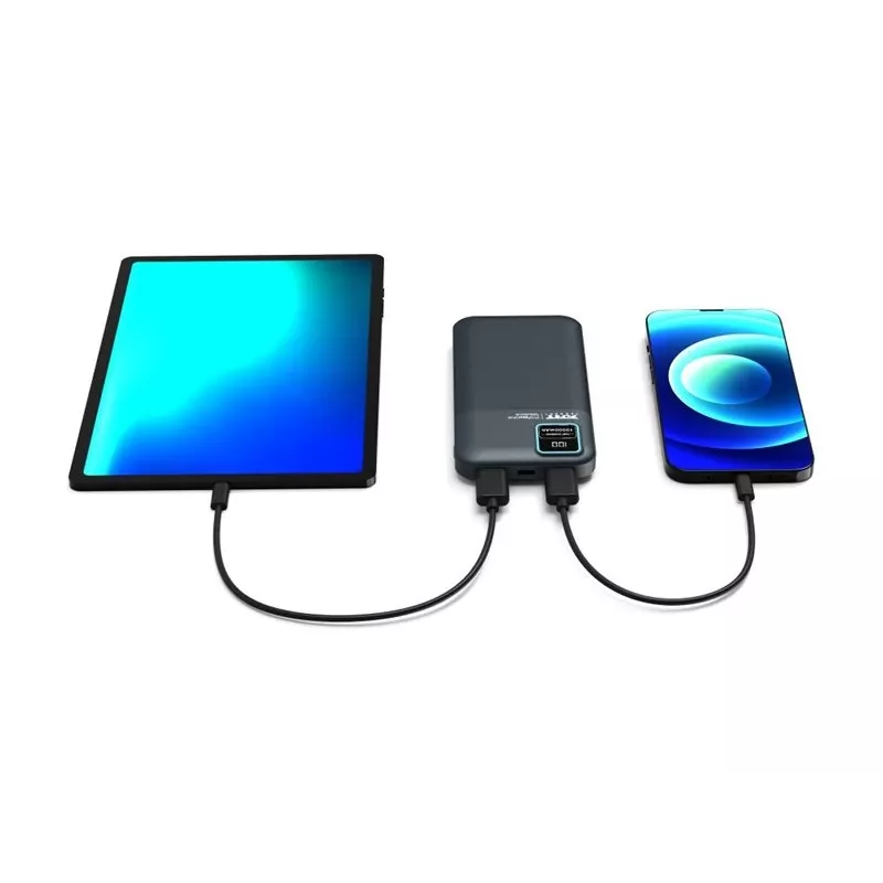 Pārnēsājams ārējais akumulators Port Designs 907001 10000 mAh Quick Charge