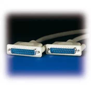 ROLINE kabelis Serial - DB-25 (M) uz DB-25 (M)