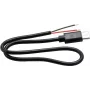 USB-C kabelis ar 2 atvērtiem kabeļa galiem 30 cm Omnitronic 30222105